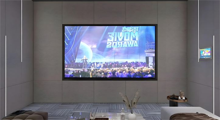 告別投影儀“見光死”，容大彩晶98寸大屏重塑包間K歌體驗